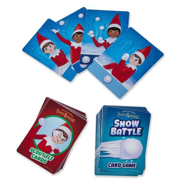 The Elf on the Shelf Santaverse SNOW BATTLE Card Game Christmas New - Picture 2 of 4